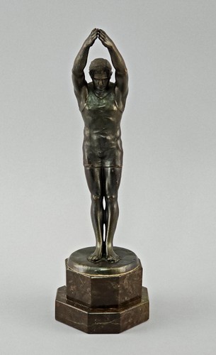 Skulptur schwimmer athlet - skulptur,