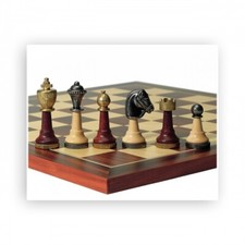 Schachfiguren - Holz und