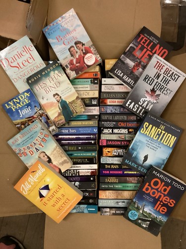 Job lot mixed paperback - job,