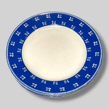 Dessina Blue Floral Rim Dinner