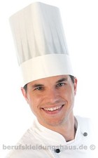 Hygostar Papier EUROPA Kochmütze Einheitsgröße Gastronomie weiß 50 Stück
