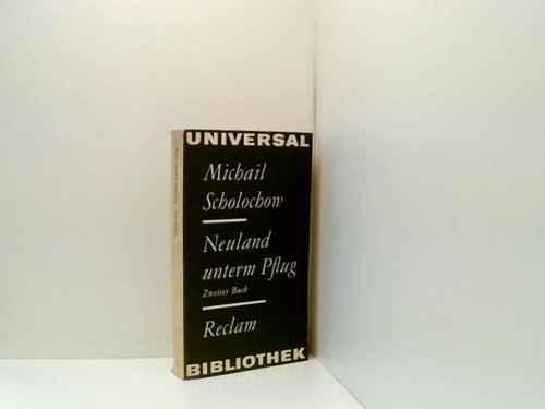 Neuland unterm pflug - unterm, zweites