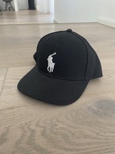 Ralph Lauren Polo Cap Snapback schwarz NEU