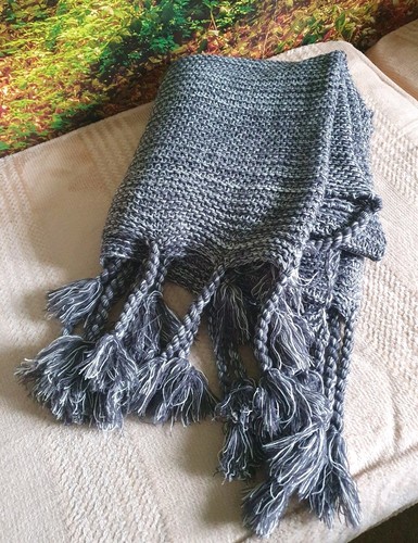 Myhome strickdecke plaid - strickdecke,