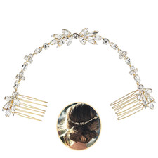 Haarschmuck hochzeit silber