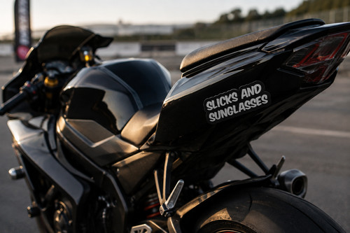 Slicks and sunglasses - and,