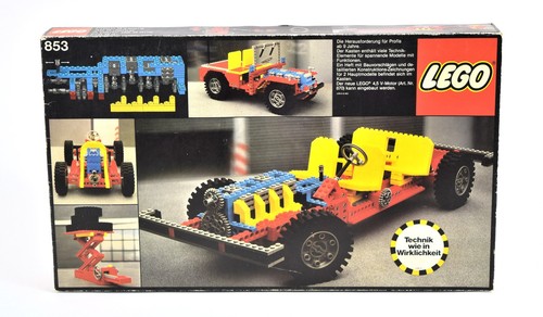 Lego technic 853 - -, leerkarton