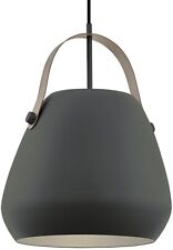 Eglo Decken Pendel Hänge Leuchte Lampe BEDNALL Stahl grau perlmutt 29x110cm