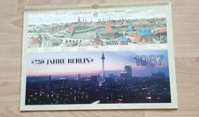 Kalender von 1987,  750 Jahre Berlin, DDR