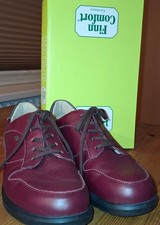 Finn comfort damen schuhe Lady Line 39 Bordeaux-Rot