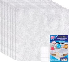 Universal Fettfilter Dunstabzugshaube, 12 Stück Filter für die Dunstabzugshaube