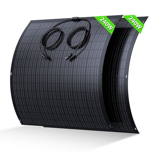 480w flexibel solarpanel 2x - flexibel, solarpanel,