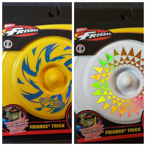 Wham frisbee trick - frisbee,
