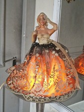 50er Tischleuchte Nachttischlampe Puppenlampe 50s Doll vintage Lampe