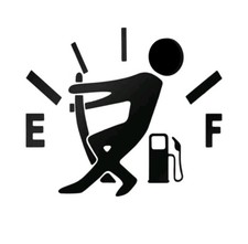 Autoaufkleber Tankdeckel