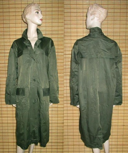 Grüner regenmantel raincoat - -,
