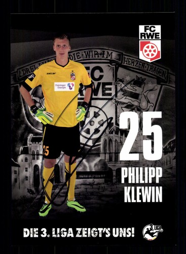 Philipp klewin autogrammkarte - philipp,