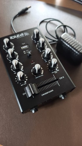 Ibiza sound mix500bt 2ch mixer - 2ch,