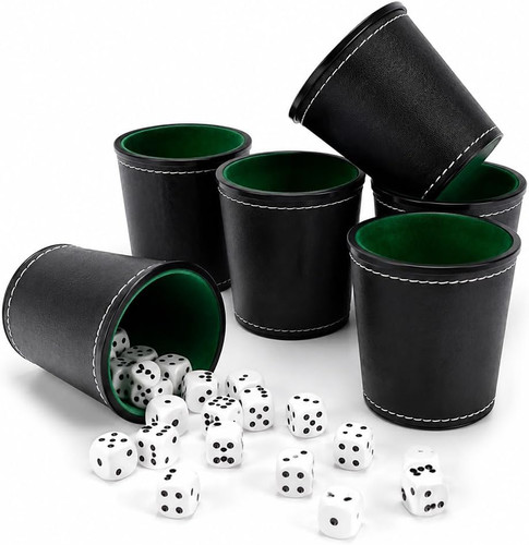 Schocken set würfelbecher - set,,