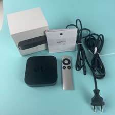 Apple TV 3. Generation A1469 mit Stromkabel + Kabel und Remote OVP getestet