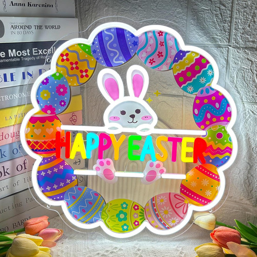 Ostereier led neonlicht - ostereier,