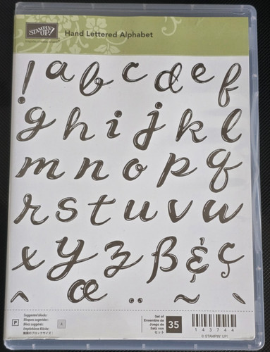 Stampin handbeschriftetes - up!,