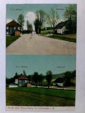 Raupenberg bei Lobendau i. B.: Gruss. K. k. Zollamt und Gasthaus