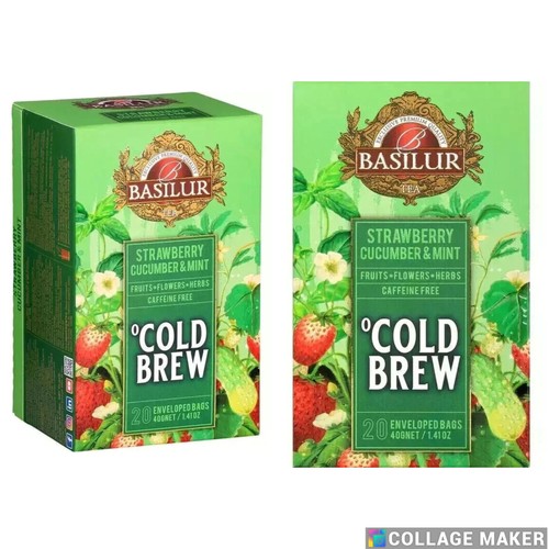 Basilur cold brew - –, erdbeer
