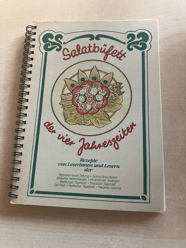 Salatbüfett der vier