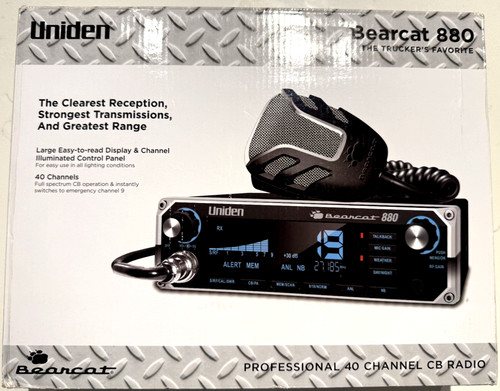 Uniden bearcat 880 radio - 880, cb