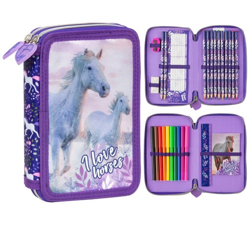 Pferde horse federmappe fach - horse, 2-fach