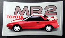 Werbe-Aufkleber Toyota Ur -