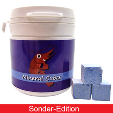 Mineral Cubes "Blue Dream" / 50ml / Garnelen Aquarium Aufbereiter Schnecken