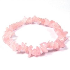 Rosenquarz Armband flexibel