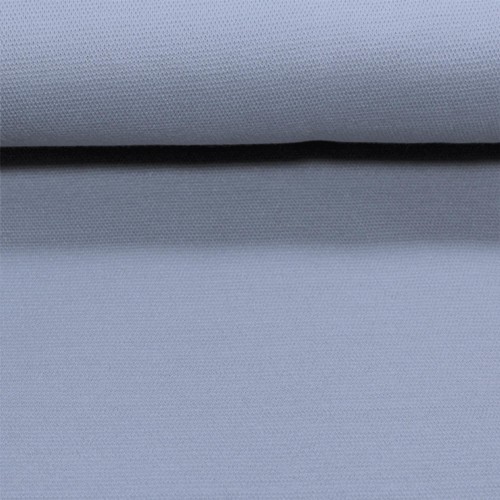 Jacquardstrick uni grau 100x