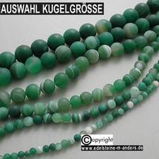 Grün Achat Kugel Perlen