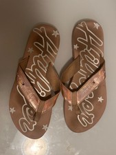 getragene Damen Flip Flops