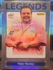 Panini Darts PDC Peter Manley Legende 23/ 100  First Edition PDC WM Trading Card