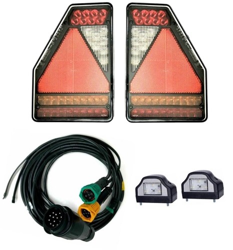 Led anhängerbeleuchtung set - led,
