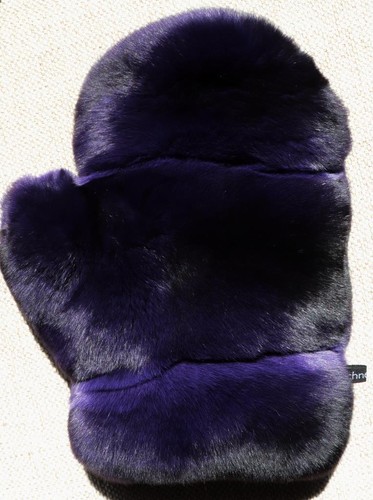 Pelz chinchilla handschuh - pelz,