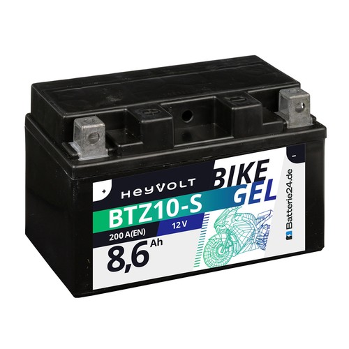 Gel motorradbatterie 6ah - gel, 8,6ah