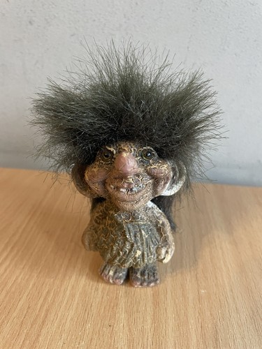 Vintage form troll figur - vintage,