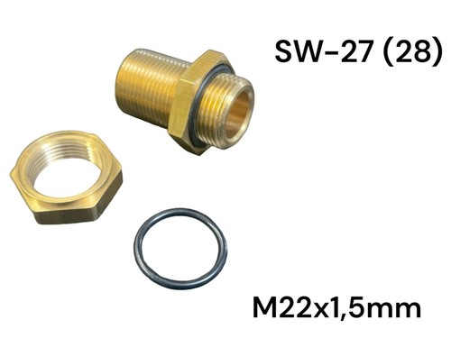 Schottverschraubung m22x1 - schottverschraubung, m22x1,5