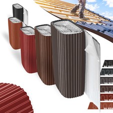 KAMINANSCHLUSSBAND BLEI 2D-plisiertes Wandanschlussband Dachrolle Kaminband 30cm