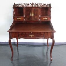 Antiker Sekretär Schreibtisch Damen Jugendstil antik Mahagoni um 1890