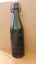 alte Bügelverschluß Bierflasche 0,5 ltr. Brauerei Werner Bräu Poppenhausen  1936