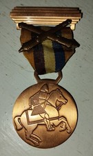 Orden Luxemburg Marsch Armee Luxemburg Bronze Auflage Kanonenrohr Armee Reserve