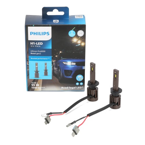 Philips ultinon pro6000 - 2x,