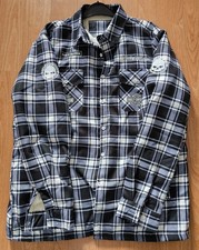 Fleece-Flanelljacke mit