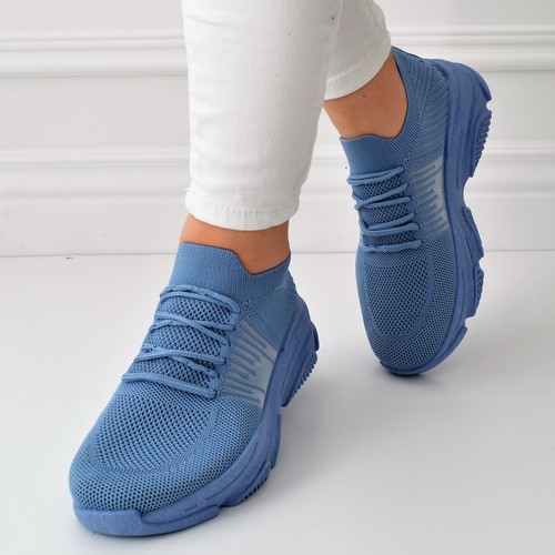 Damen schuhe sneaker - damen, blau